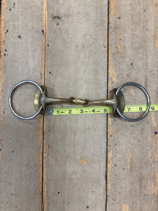 Golden Wing Lozenge Loose Ring Snaffle-5.25”