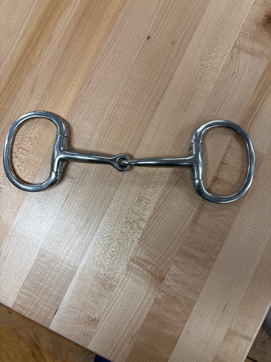 Single Joint Eggbutt Snaffle-5”