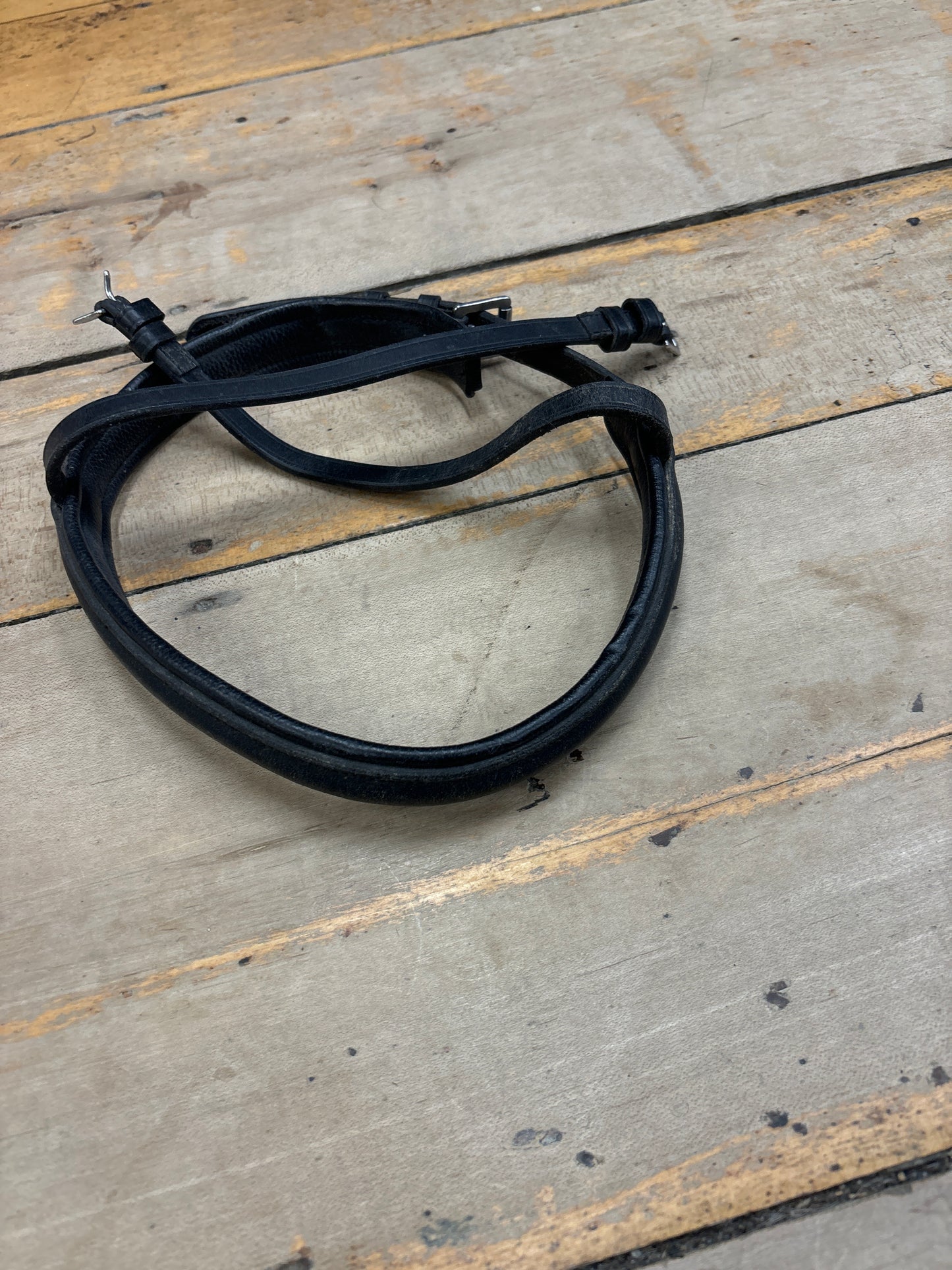 Noseband for Monocrown Headstall-Black-XFull