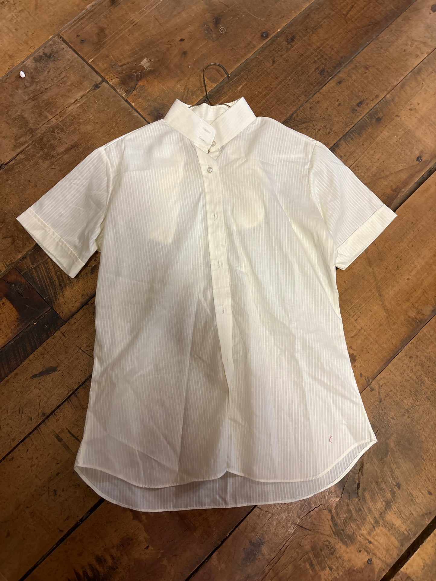 Classic Short Sleeve Show Shirt-White-16