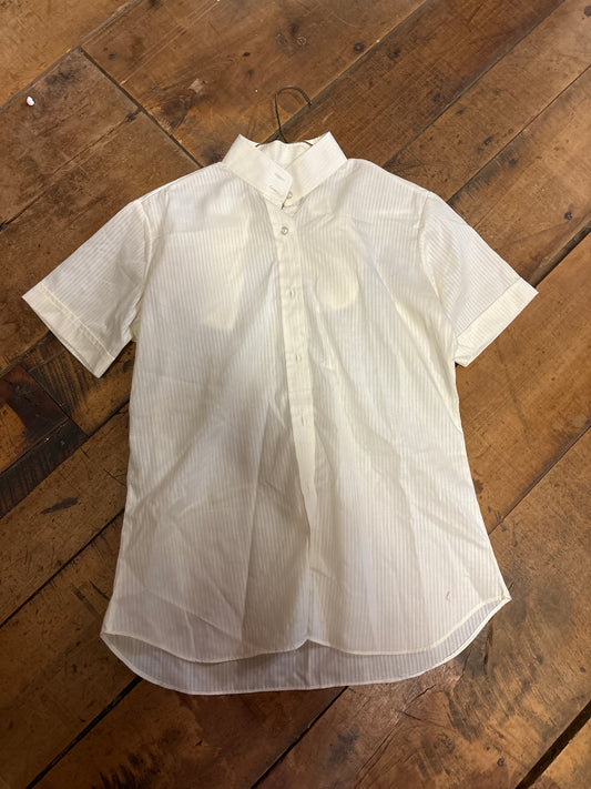 Classic Short Sleeve Show Shirt-White-16