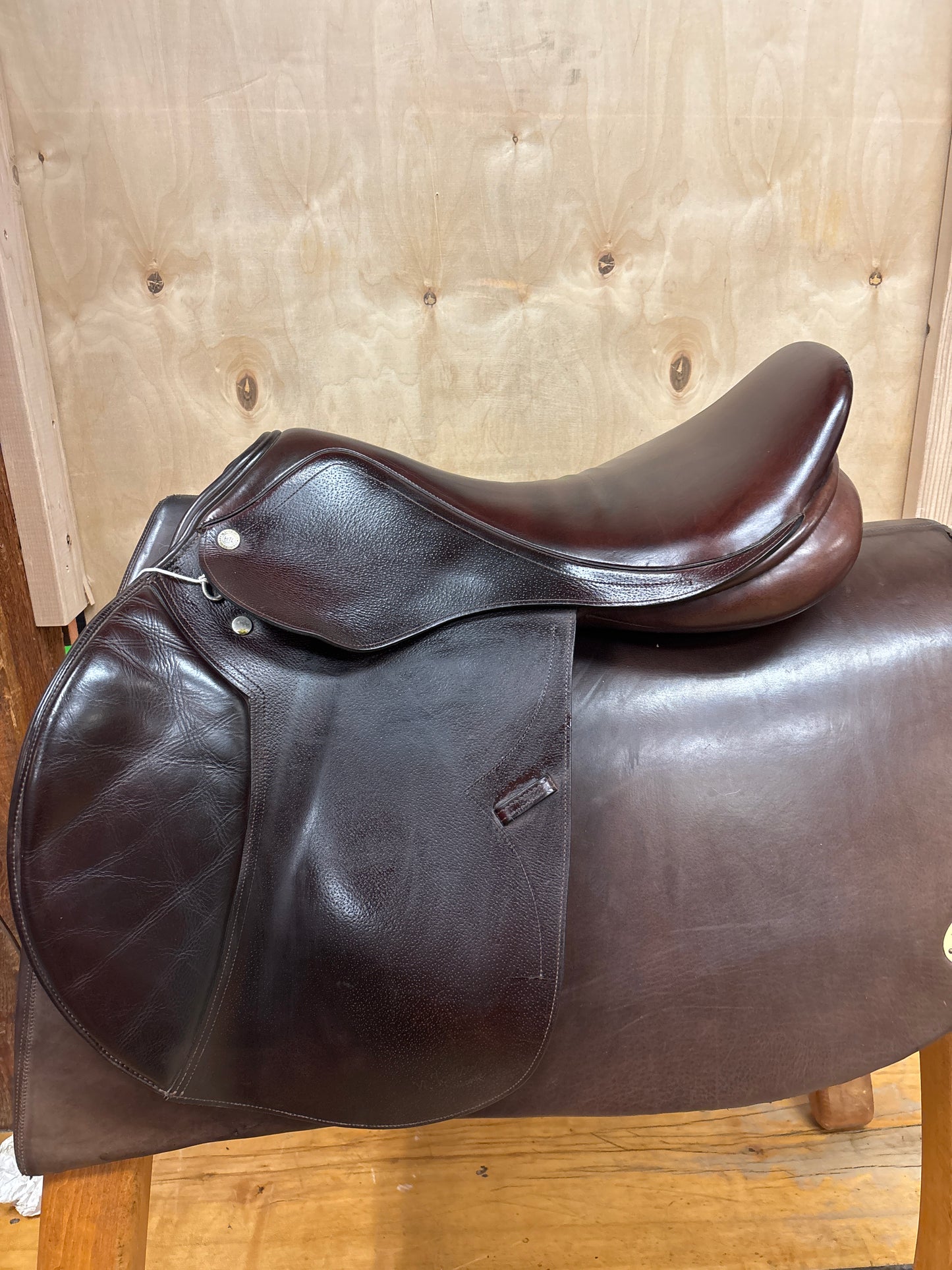 M. Toulouse Janine Pro Jump Saddle-Brown-18.5”-Adjustable