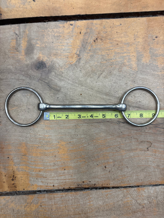 Loose Ring Mullen Mouth Snaffle-6”