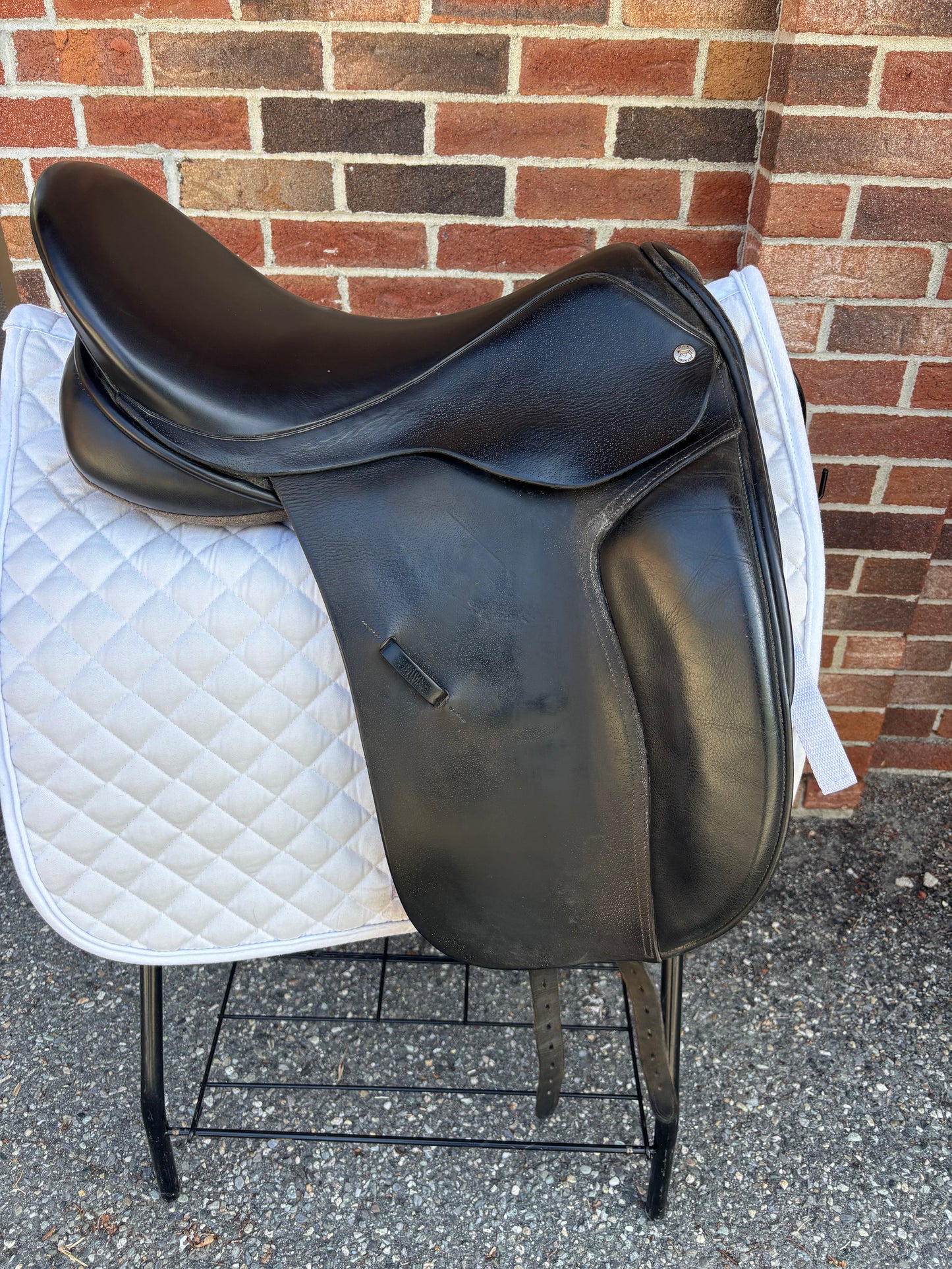 Black Country Dressage Saddle-Black-18”-Medium