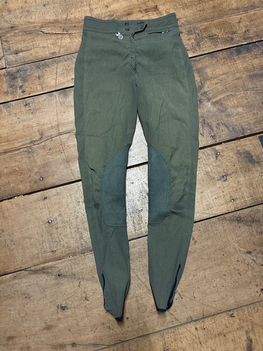 Pikeur Knee Patch Breeches-Green-30