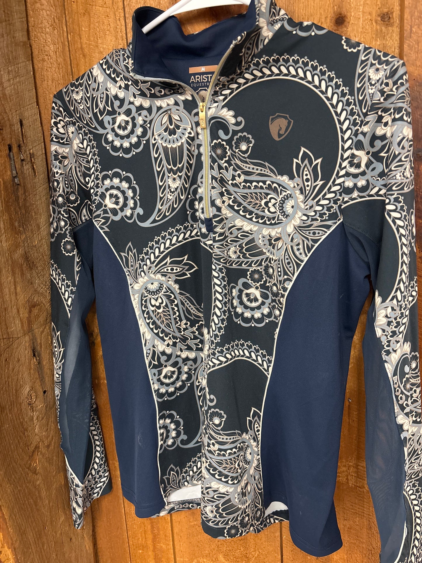 Arista Long Sleeve SunShirt-Paisley-Medium
