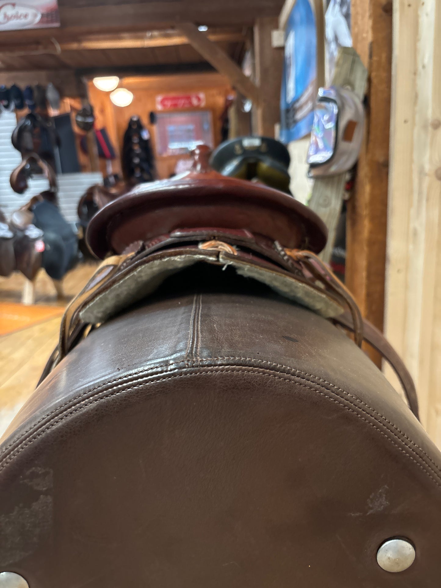 Children’s Western Saddle-Brown-10”