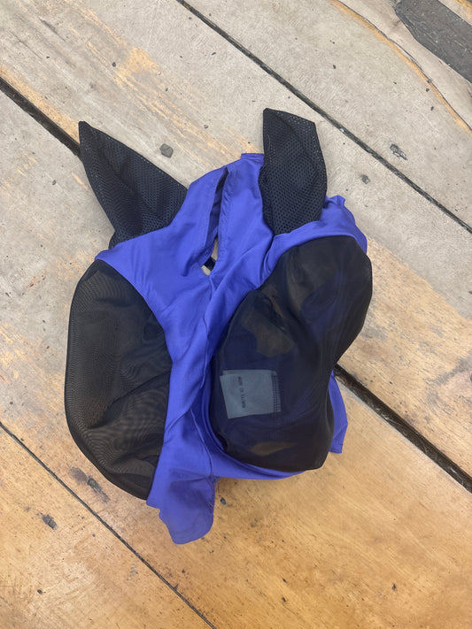 Lycra Fly Mask-Purple-Pony
