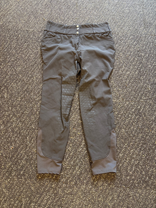 Hadley Smartpak Breeches-Blue Slate-34L