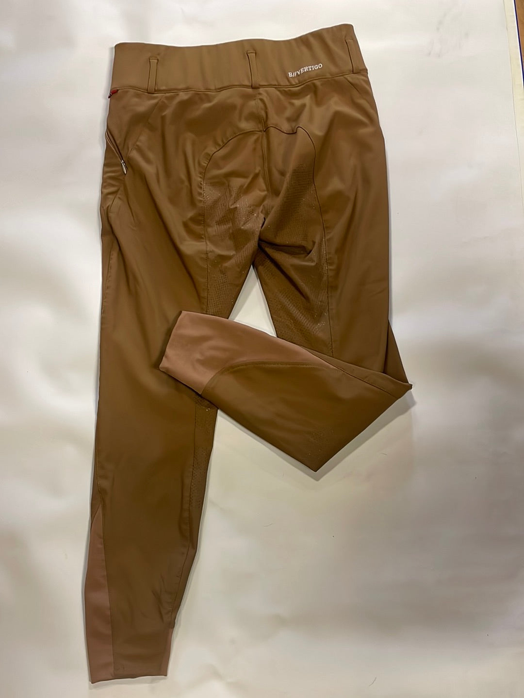 B Vertigo Silicone Full Seat Breeches-Brown-30