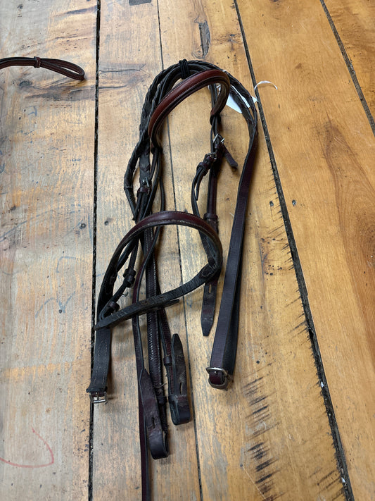 English Headstall-Brown-Cob