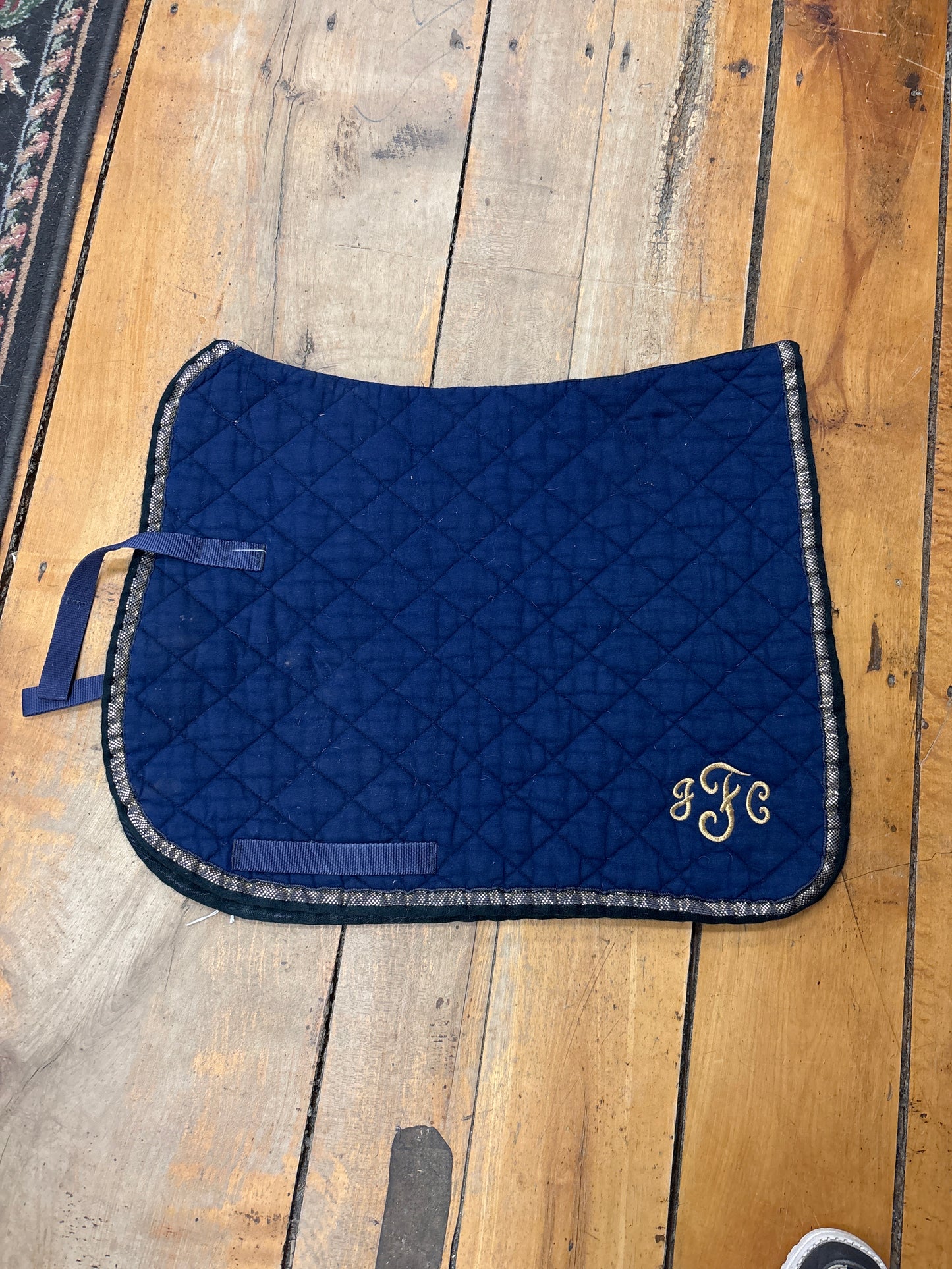 JFC Saddle Pad-Navy-Dressage