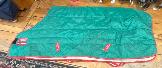 Horseware Insulator Rug-Green/Red-81”