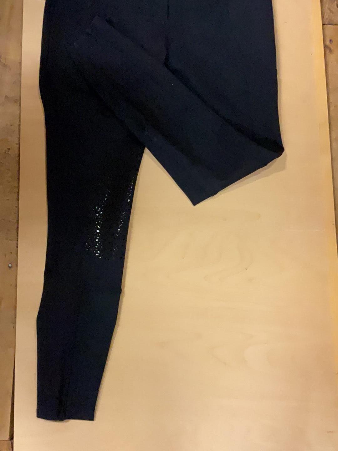 Pantalon d'équitation Horze Bella avec genouillère-Marine foncé-32