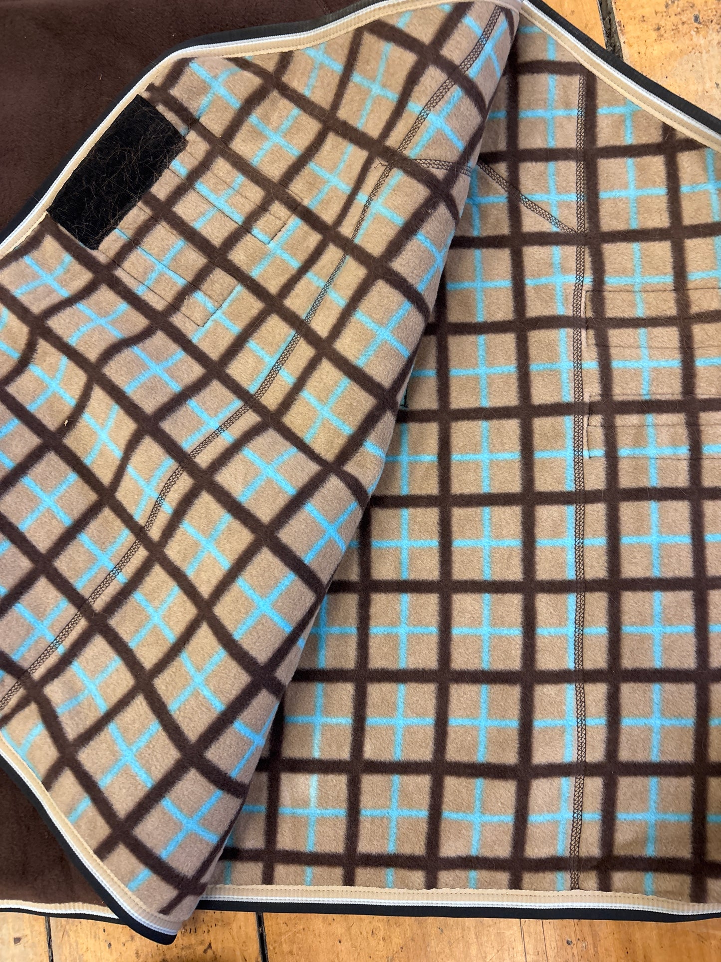 Rambo Rug Cooler-Brown-72”