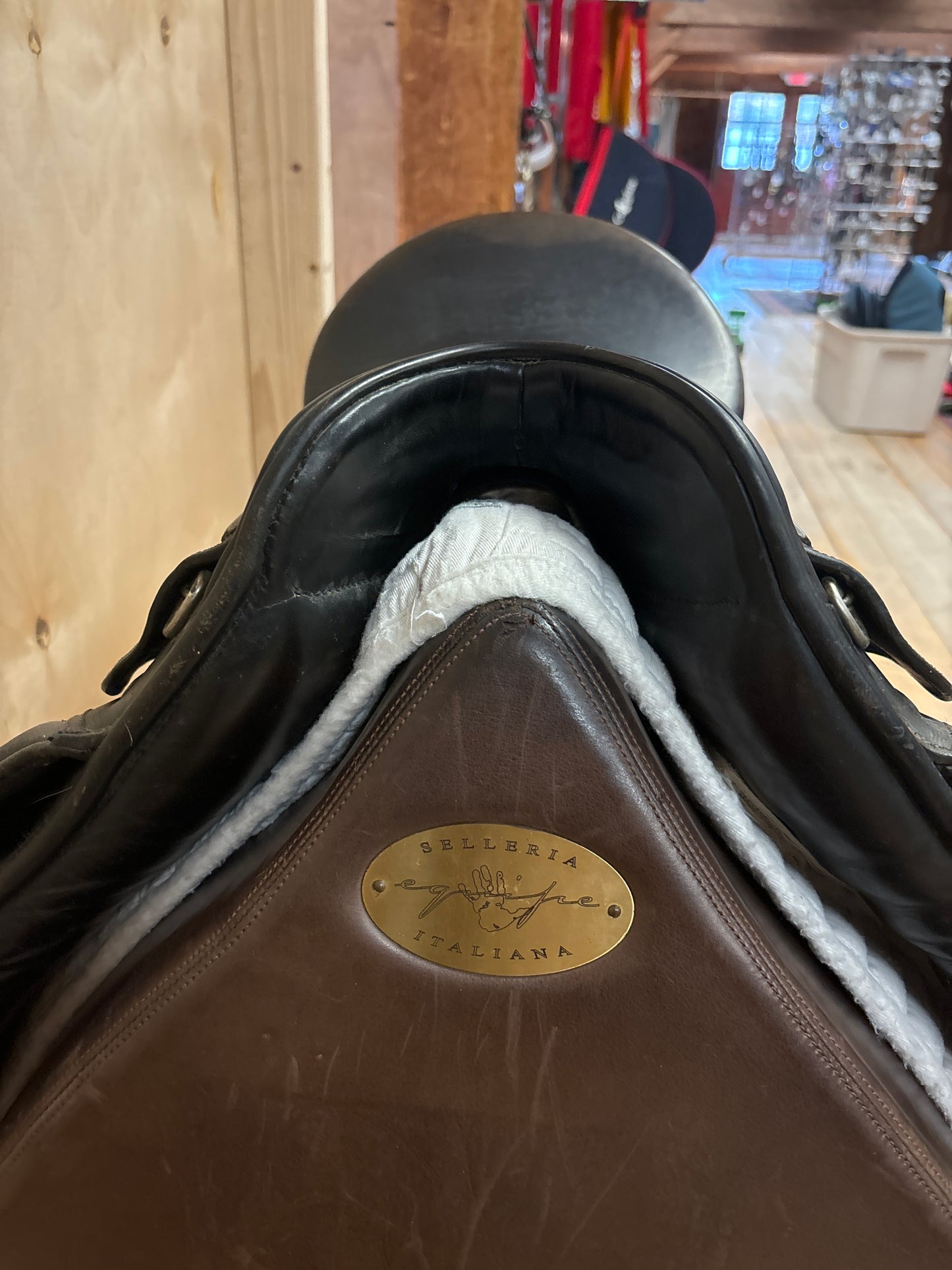 Kieffer Dressage Saddle-Black-Medium-17.5”