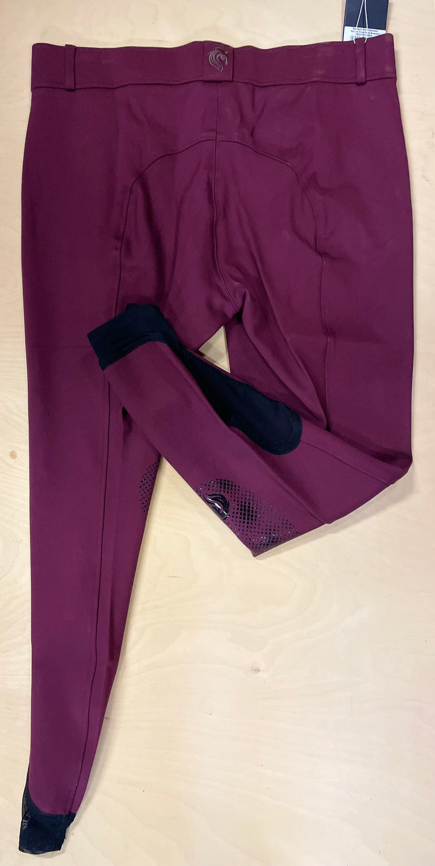 Equinavia Astrid Silicone Full Seat Breech-Fig Purple-32