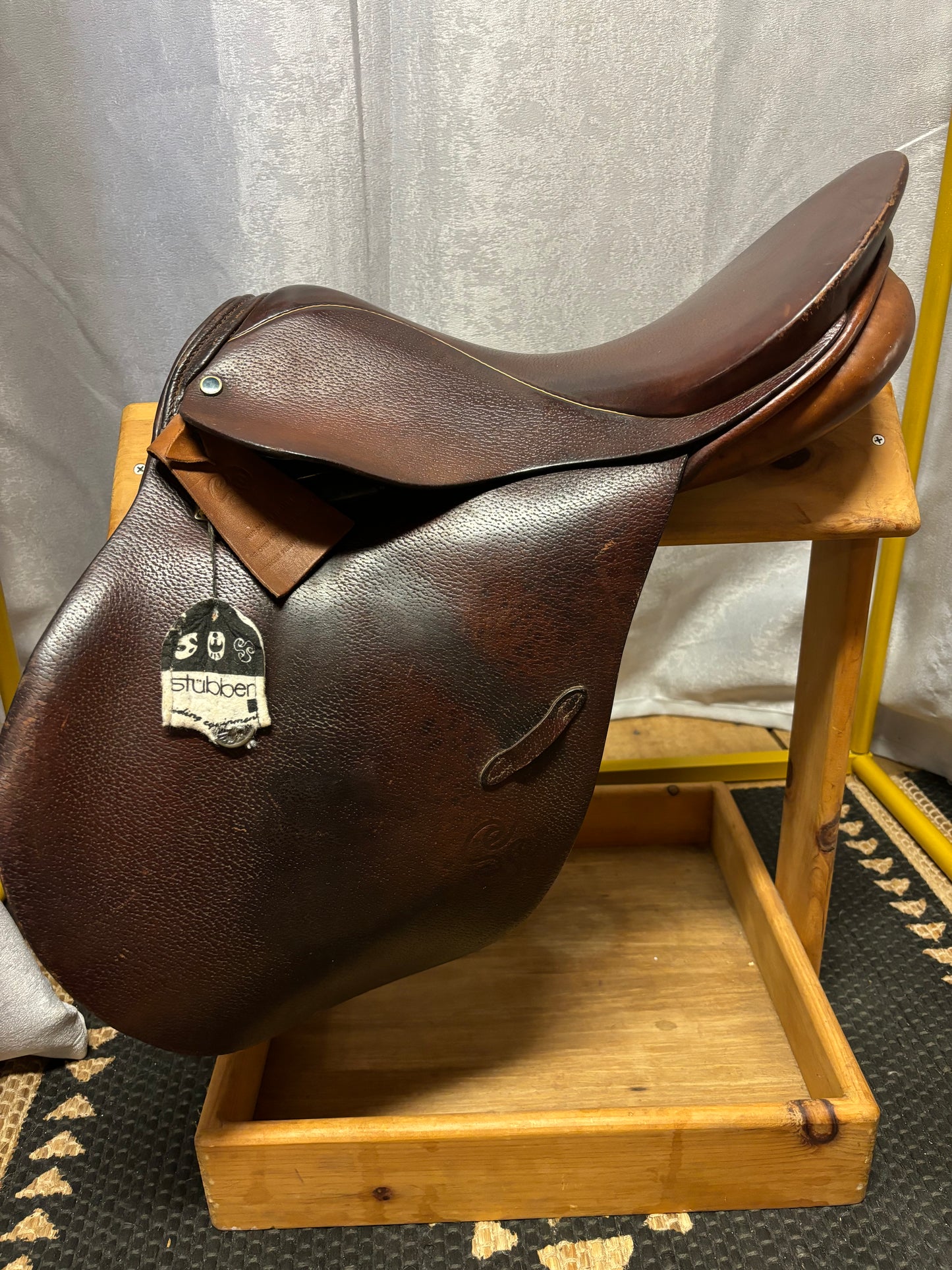 Stubben Siegfried All Purpose Saddle-Brown-31.5cm-17”