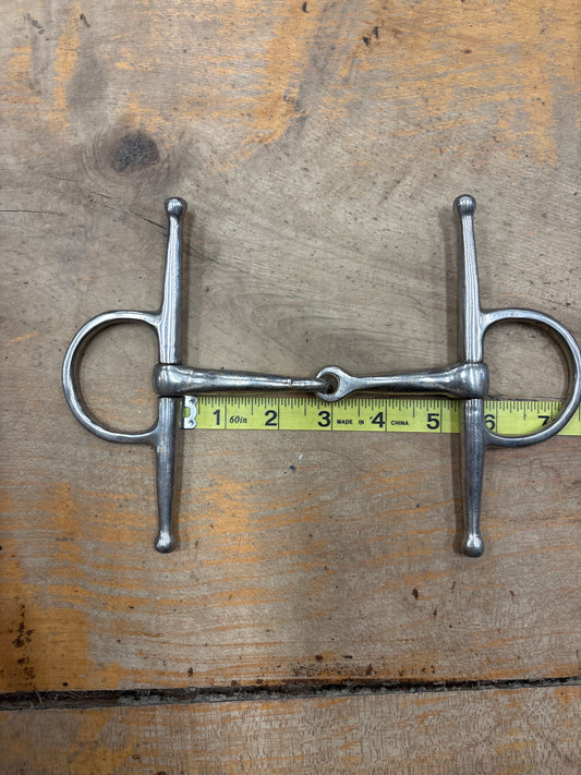 Full Cheek Snaffle-5.25”