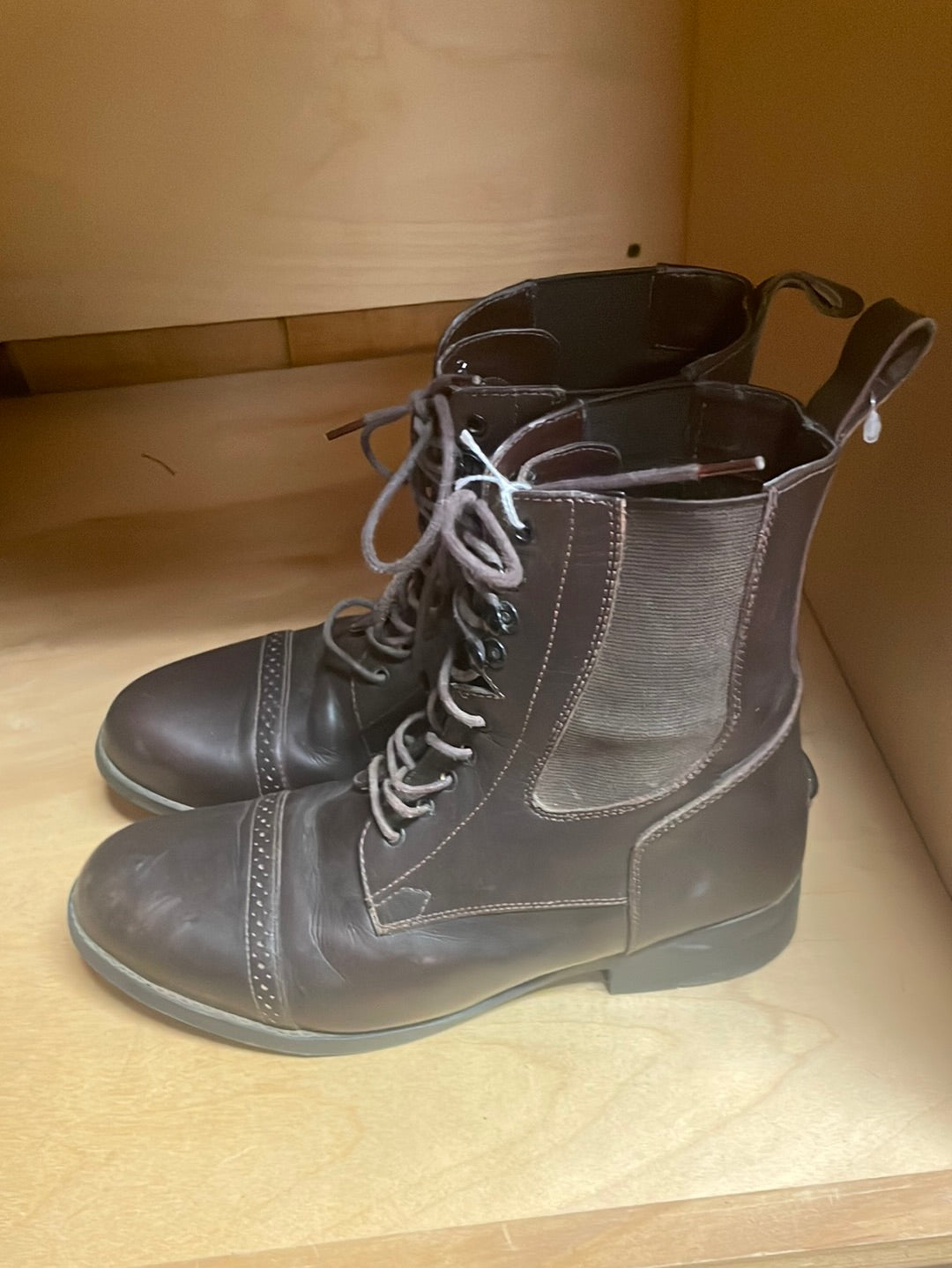 Lace Up Paddock Boots