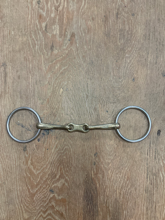 French Link Loose Ring Snaffle-6.25”