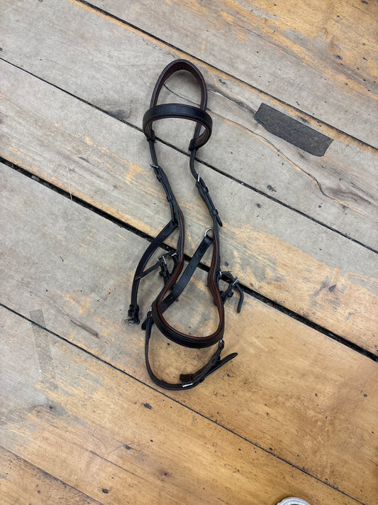 Micklem Competition Bridle-Brown-Horse