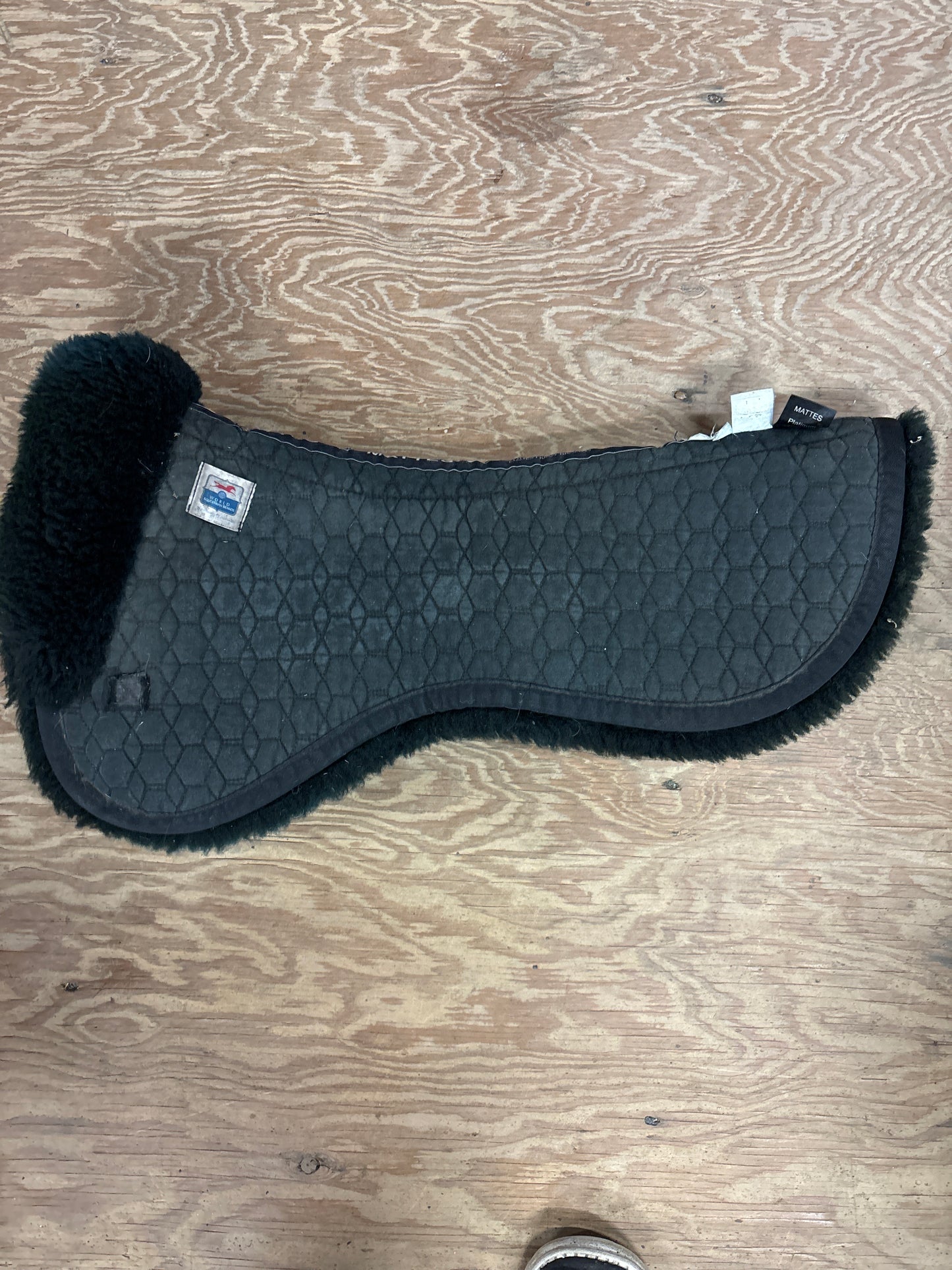 Mattes Half Pad-Black-Dressage