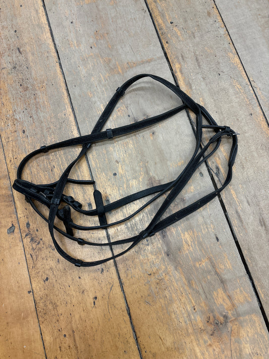 Webbed Reins-Black-Full