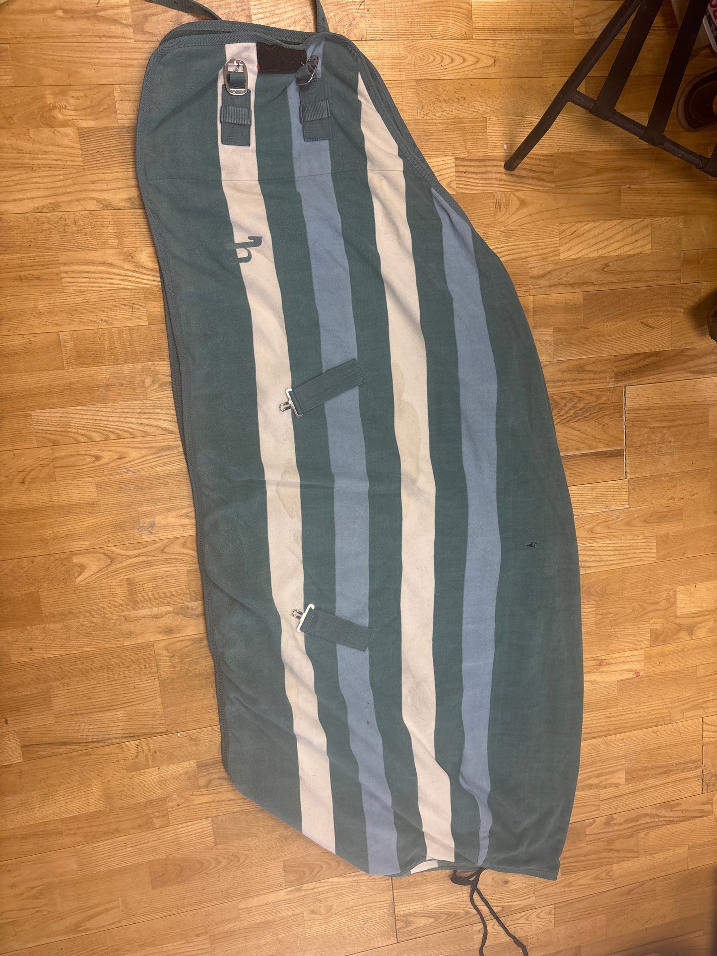 Horze Cooler-Blue Whitney Stripe-69”