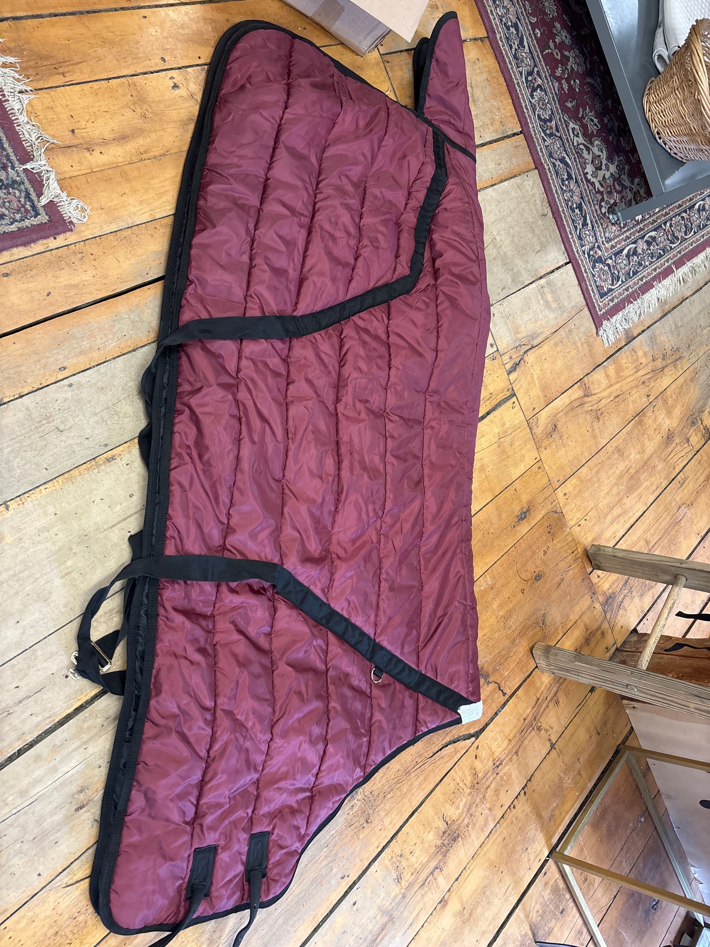 250g Stable Blanket-Maroon-80”