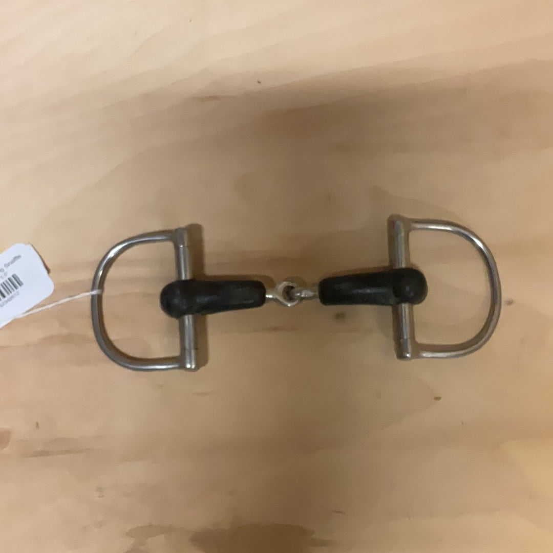 Rubber Dee Ring Snaffle