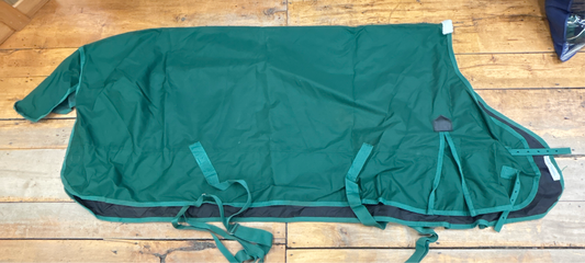 Saxon Lite Turnout Sheet-Green-84”