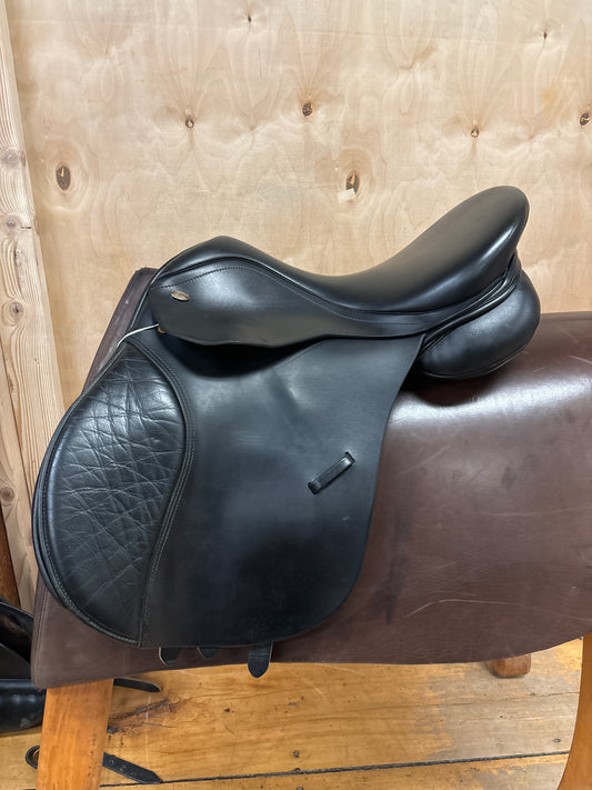 Kent & Masters All Purpose Saddle-Black-17”-Adjustable