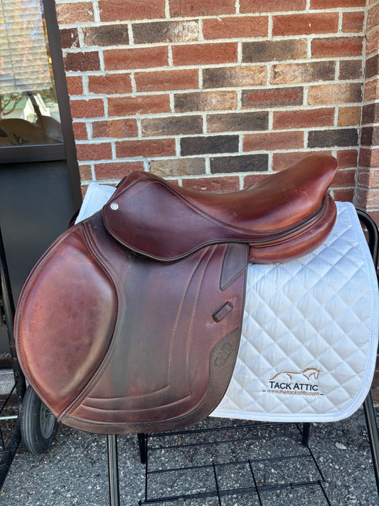 CWD SE02 Jump Saddle-Brown-17”-Medium
