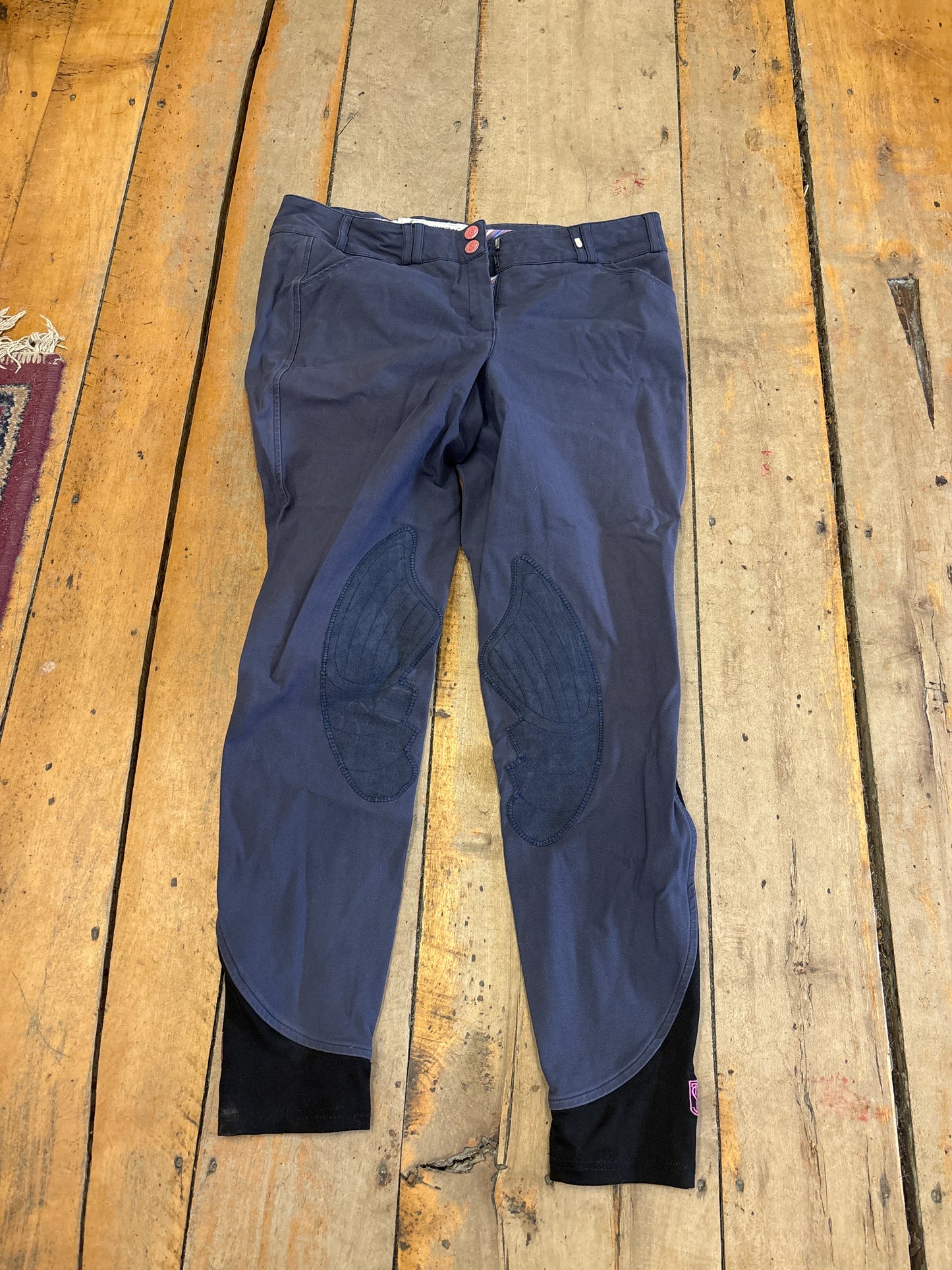 Tredstep Breeches-Blue-30L