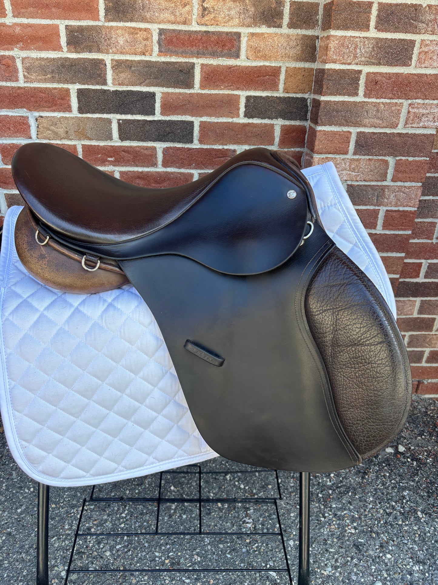 County Eventer Jump Saddle-Brown-16.5”-Medium
