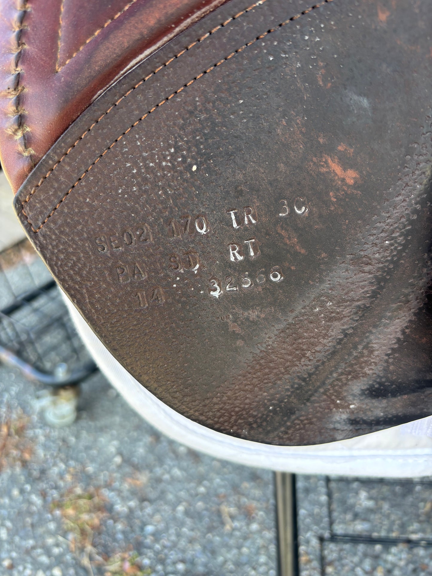 CWD SE02 Jump Saddle-Brown-17”-Medium