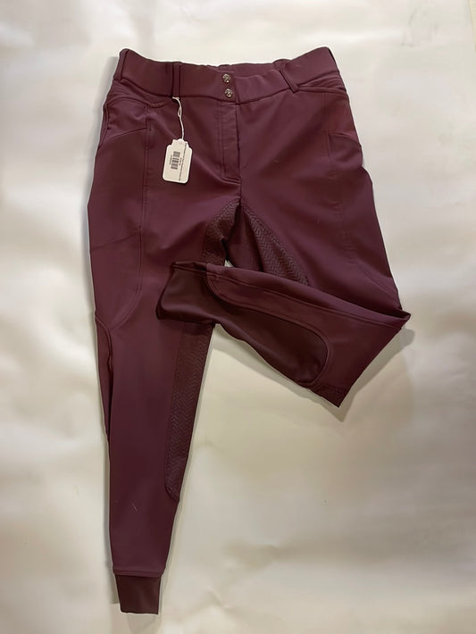 Pantalon d'équitation à fond intégral Ariat Prelude-Cacao-30L