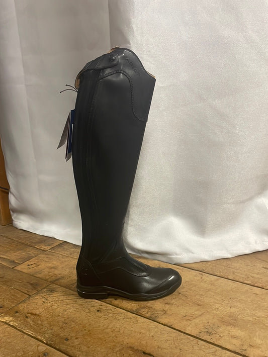 Ariat V Sport Tall Zip Boot-Black-7.5-Slim/Tall