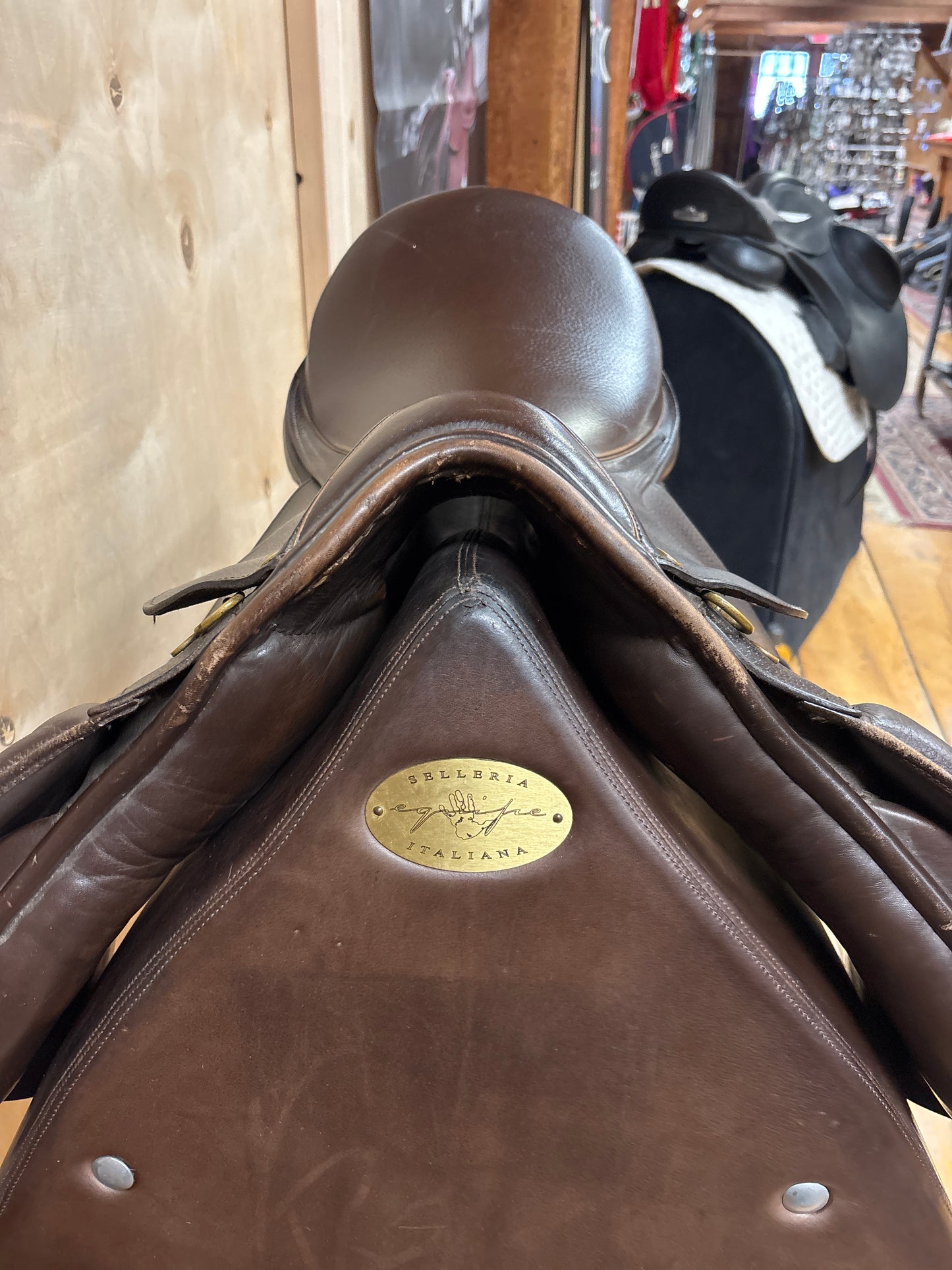 Mystic Smith Worthington All Purpose Saddle-Brown-18.5”-Wide