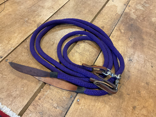 Split Reins- Purple