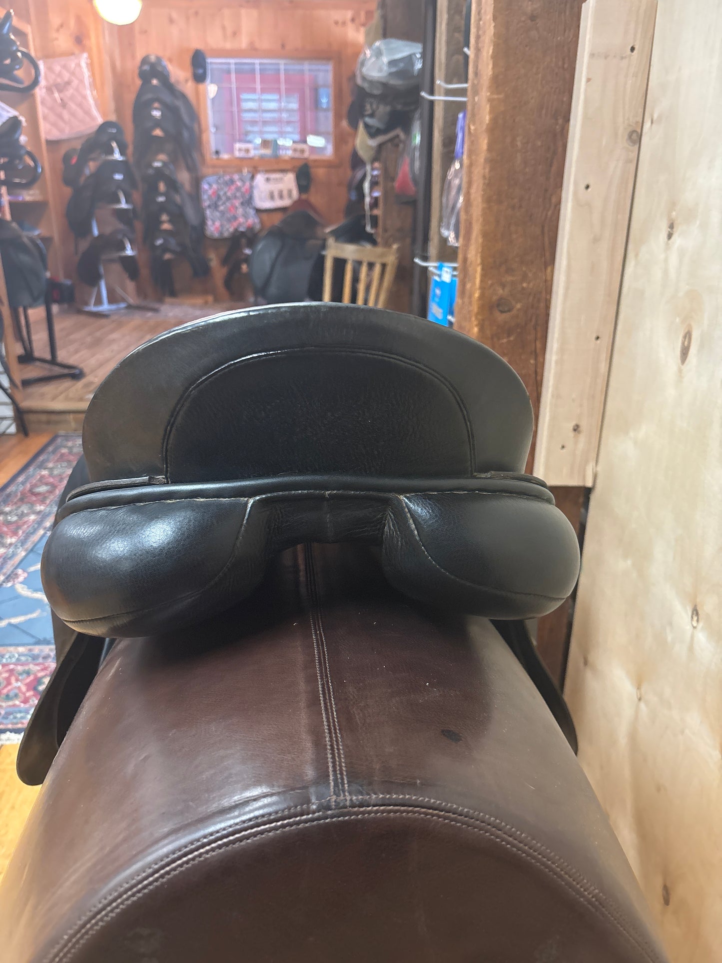 Albion SLK Dressage Saddle-Black-18”-Medium Wide