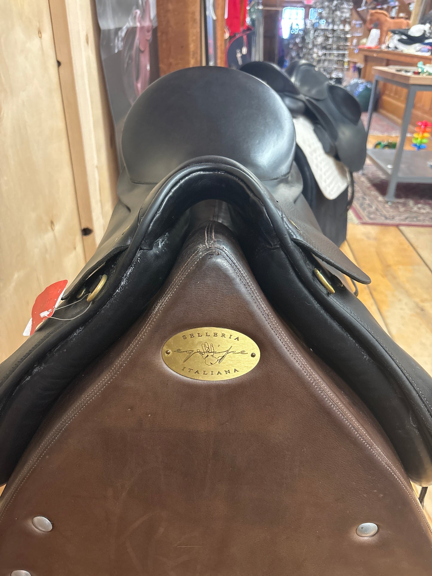 Crosby Freestyle Dressage Saddle-Black-17.5”-Medium