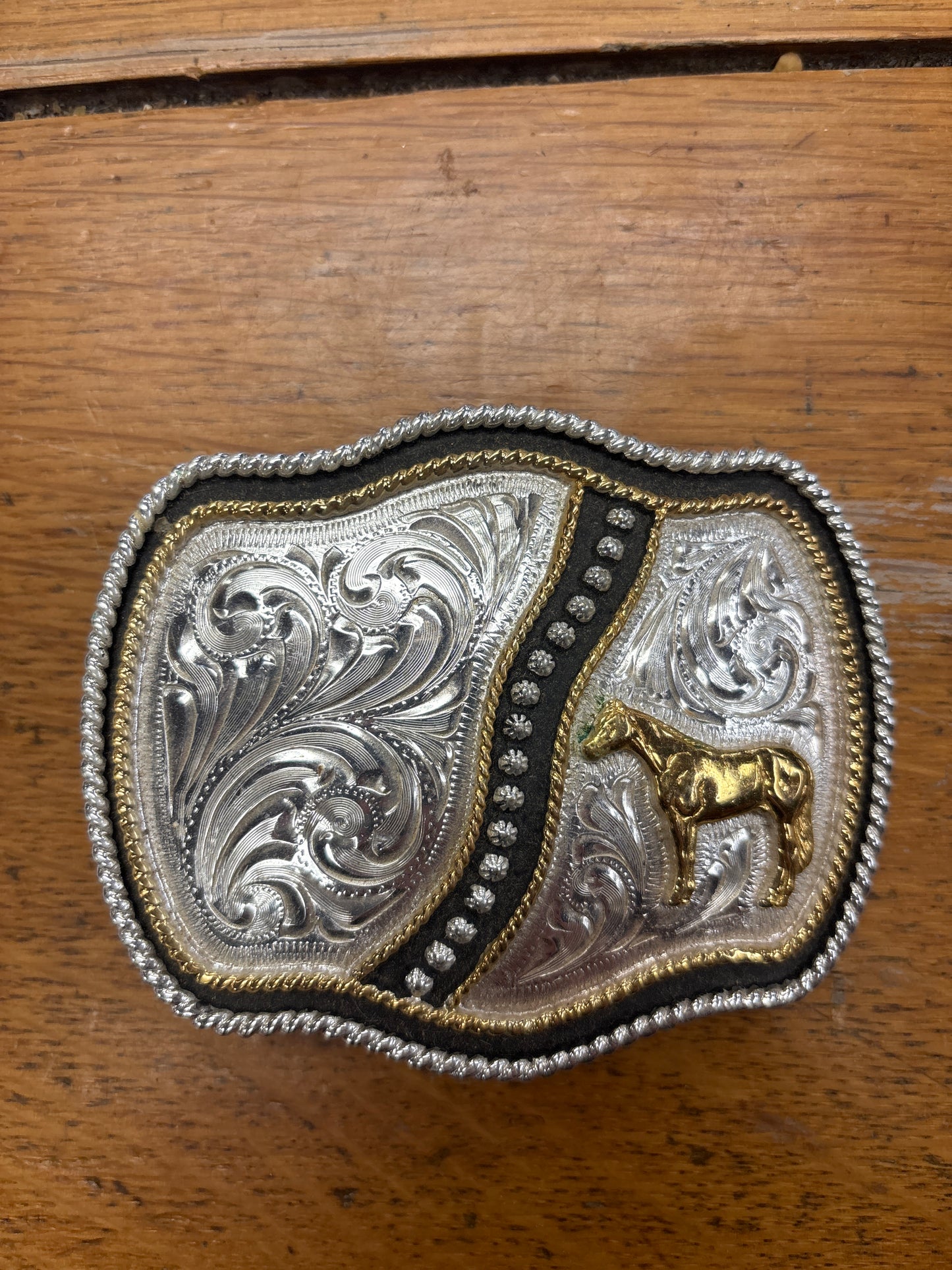 Silver Belt Buckle