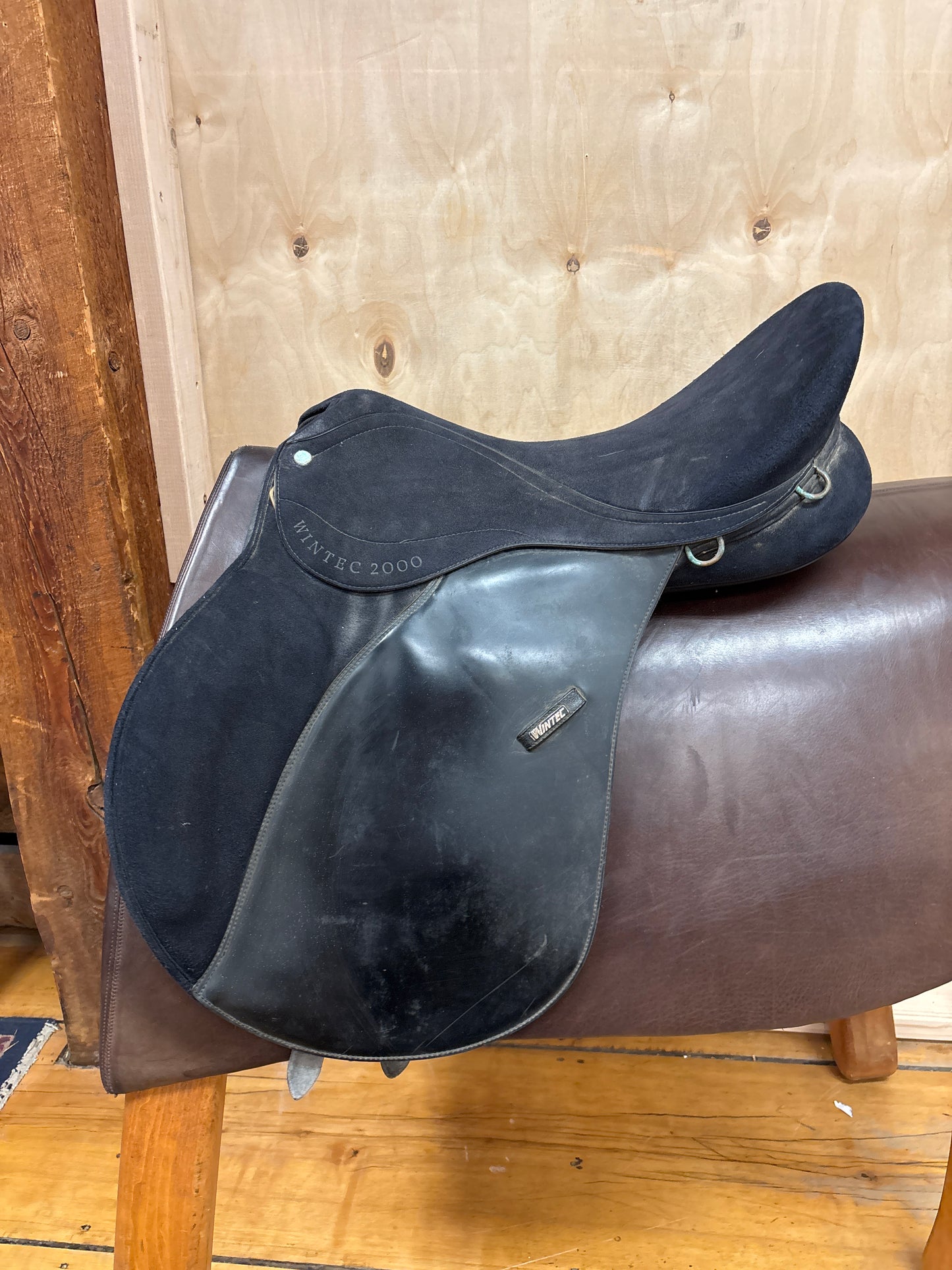 Wintec 2000 All Purpose Saddle-Black-18”-Adjustable