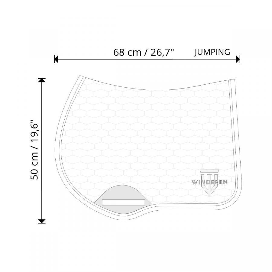 Winderen jumping saddle pad