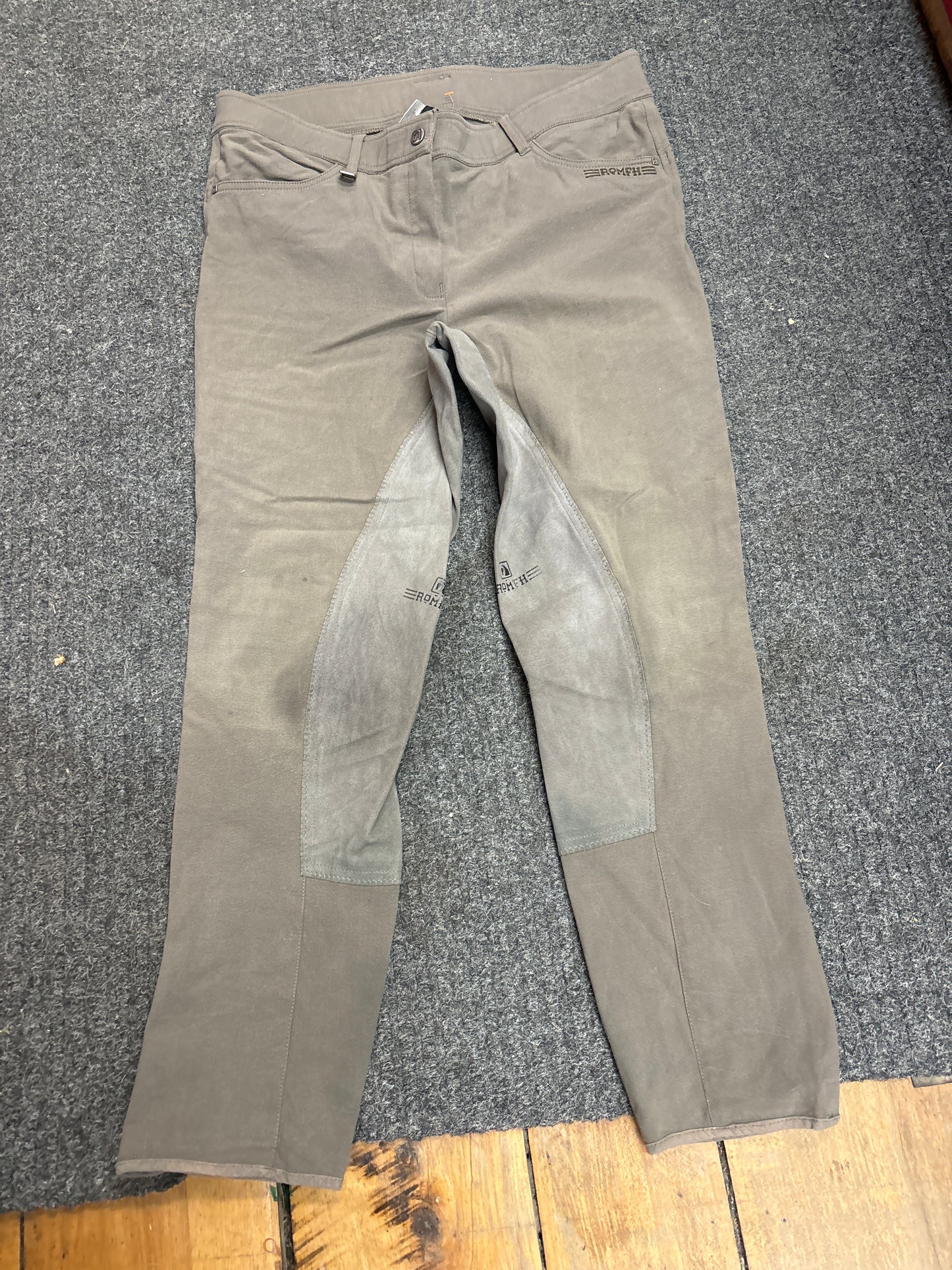 Romfh Full Seat Breeches-Brown-34