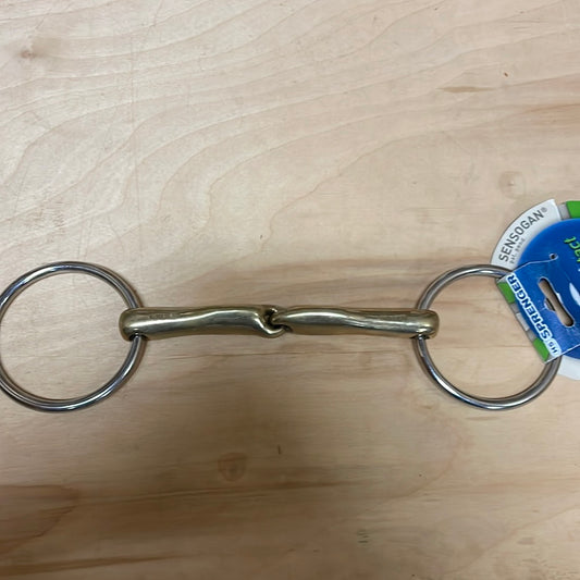 Herm Sprenger Novocontact Single Jointed Loose Ring Snaffle