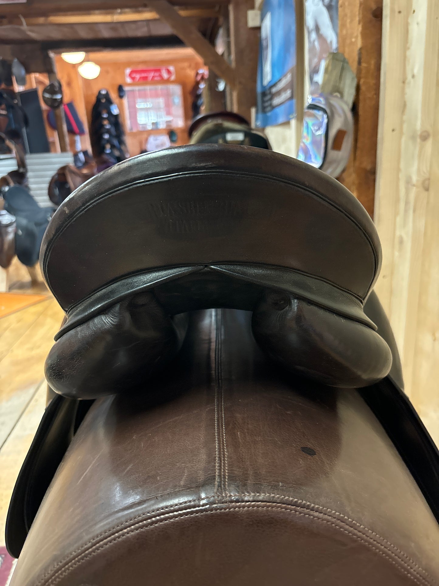 Prestige Dressage Saddle-18”-33cm-Brown