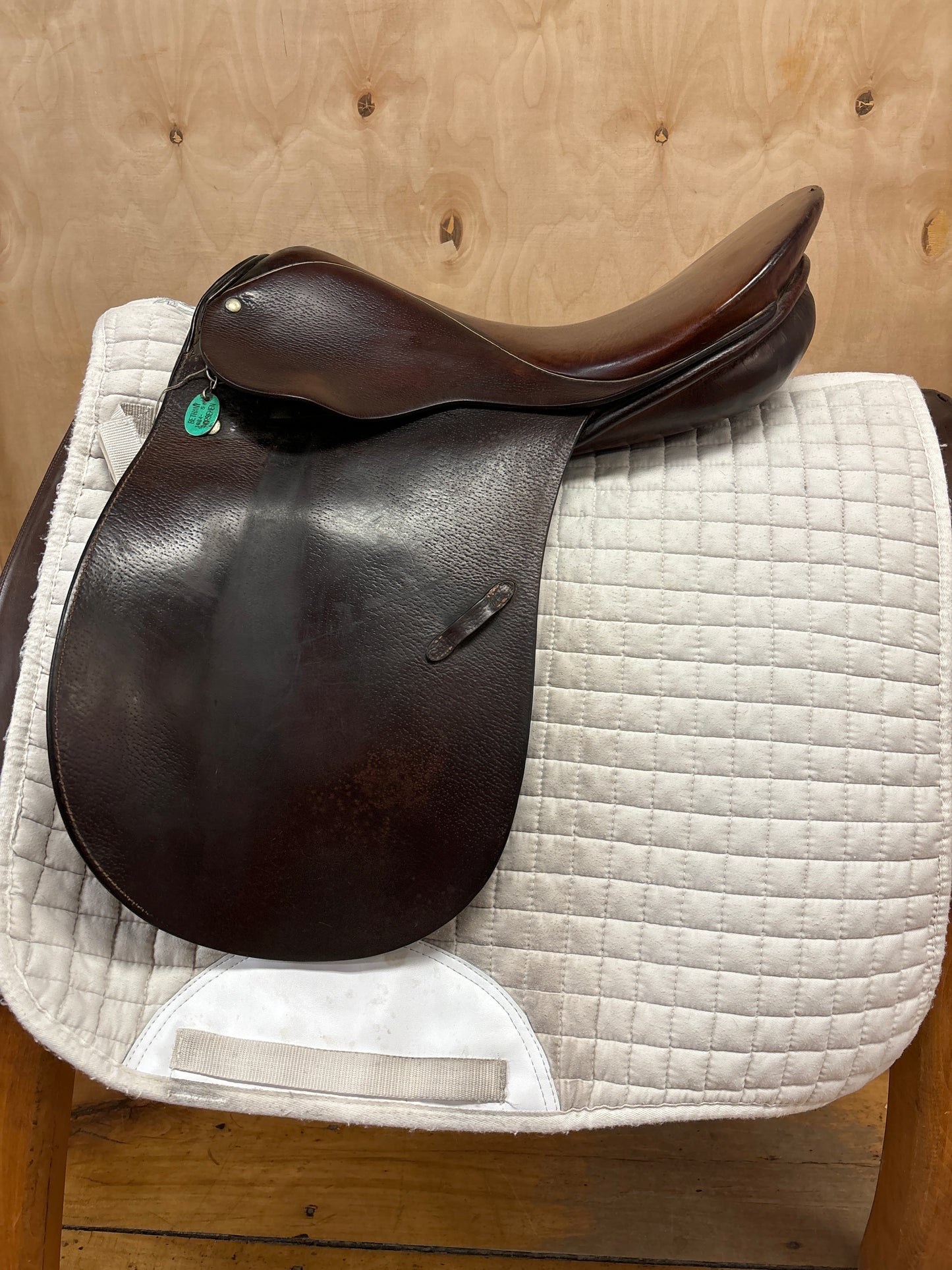 Stubben Tristan All Purpose Saddle-Brown-Medium-17.5”